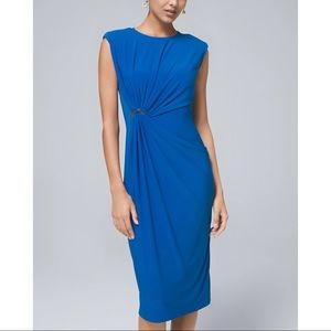 NWOT WHBM Jersey Midi Dress sz XXS